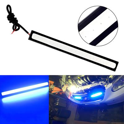 1x DC 12V Weiß Blau 17cm 14cm COB LED Auto Auto DRL Fahr Tagfahrlicht Wasserdicht Nebelscheinwerfer