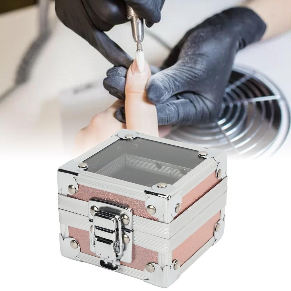 Nail Art Display Nail Drill Bits Container 25 Holes Nail Grinding Bits Organizer  Manicure Salon