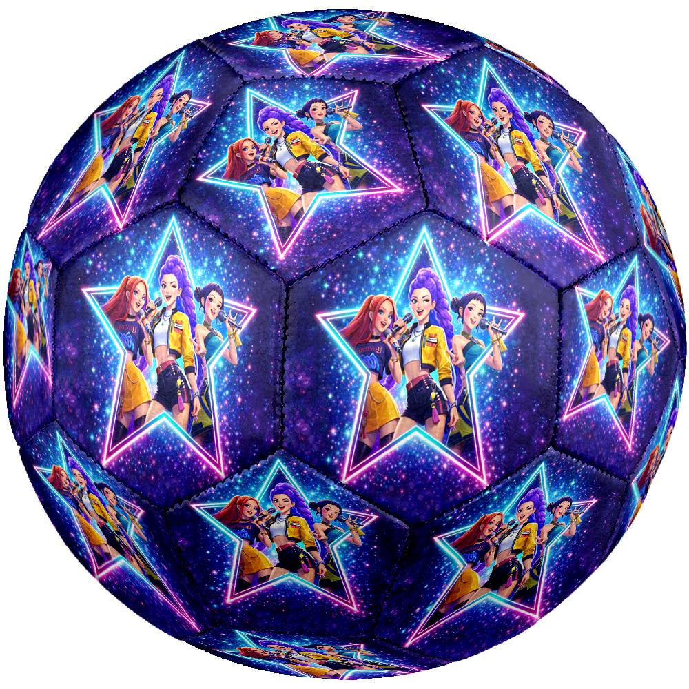 K-pop Size 5 Football Machine Sewn Indoor/Outdoor Training and Matches for Football Accessories Birthday/Christmas Wedding Party Gift