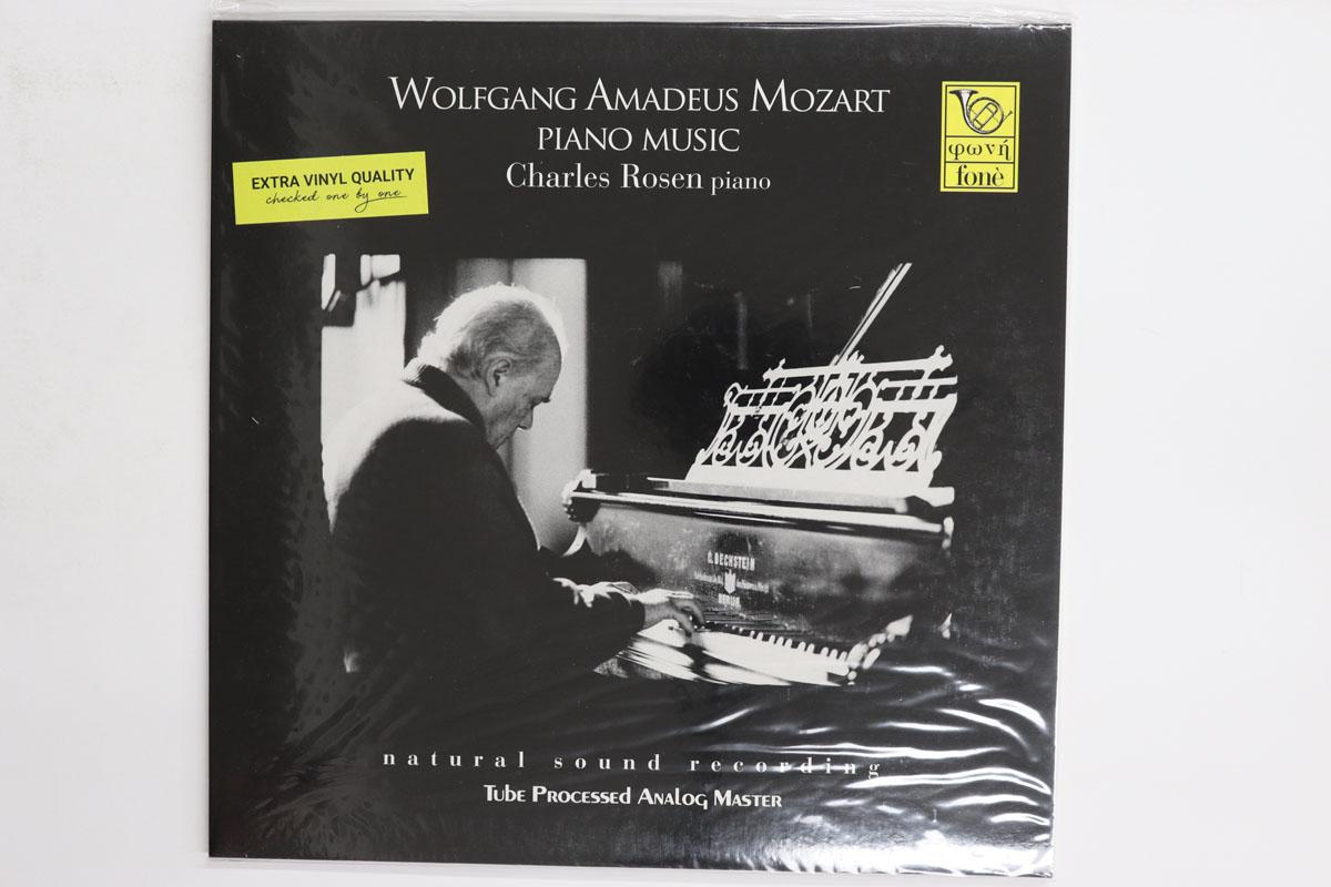 

LP Record CHARLES ROSEN Mozart Piano Music LP126 FONE 202 Italy Classical Used