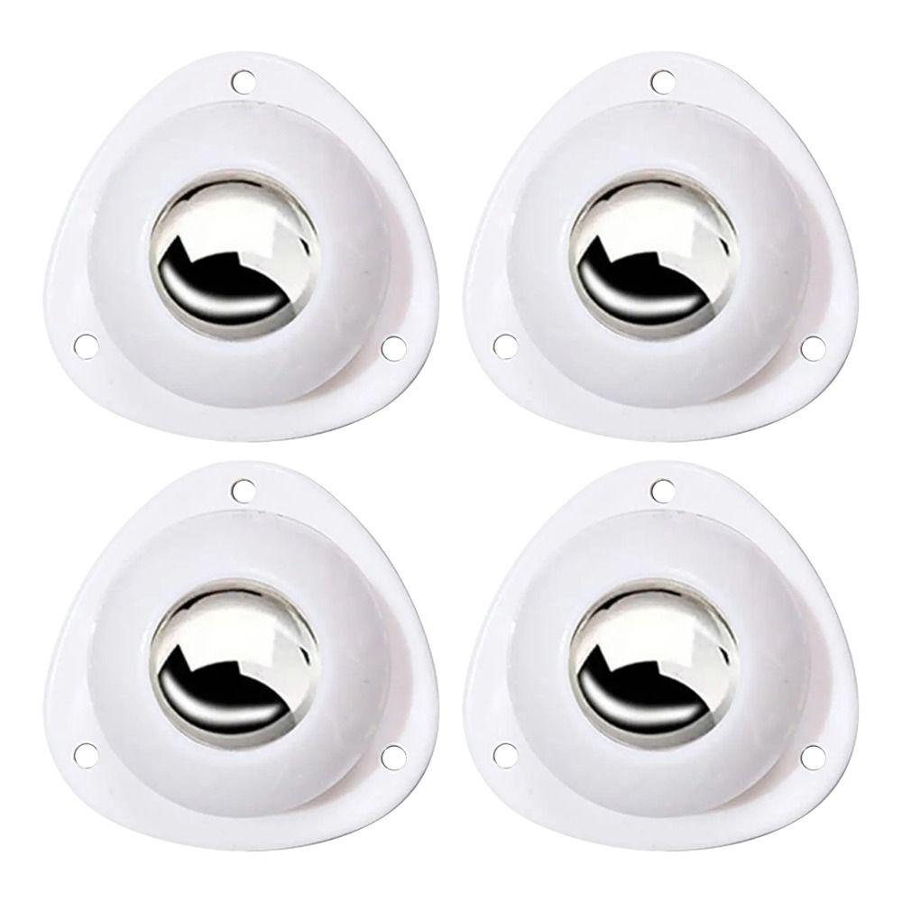 4Pcs/set Self Adhesive Furniture Casters 360 Swivel Rolling Pulley  Flower Pots Trash Can