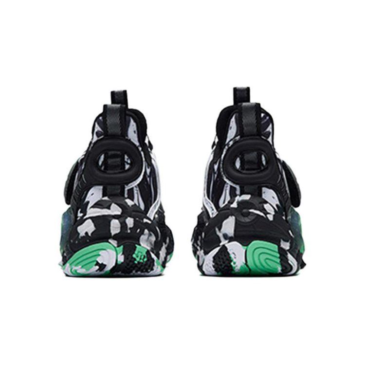 Anta Big Kids  Children Shape 2.0 Round Head Comfortable Shock Absorption Wear Resistant Mid Top Basketball Shoes Kids Basketball Shoes 312231115-5