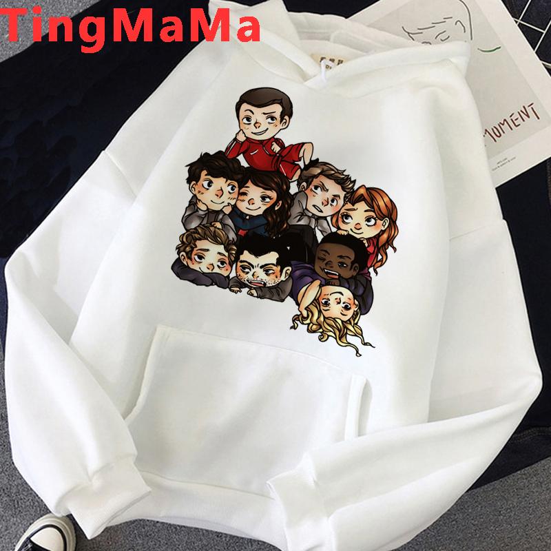 Teen Wolf Hoodie für Männer, Stilinski 24, Lahey McCall, Kawaii Pullover, Mode Sweatshirt, Unisex Streetwear 90er Jahre Hoodies