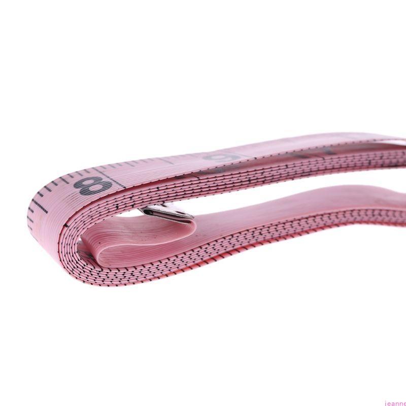 Pink Tape Measure Body Measurement Sewing Tailor Craft Vinyl Ruler 60-Inch/150cm Weight Loss Me-dical Clothing Making