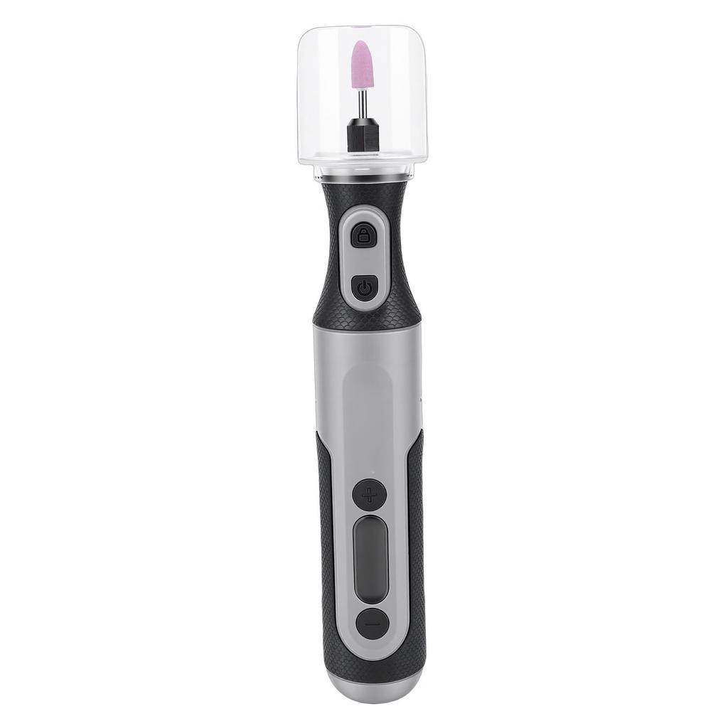 Electric Polisher Kit Handheld Cordless Sanding Drilling Tool Kit for Woodworking Built in 1300mAh Battery 4V Digital