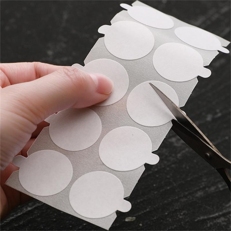 Adhesive Dots for Wax Seal Removable Backing for Wax Sealing for Wax Seal Stickers Craft Wax Sealing Stamp Making Supply