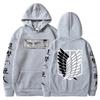 Anime Attack On Titan Eren Yeager Eyes Hoodies Harajuku Cool  Unisex Casual Winter Long Sleeve Shingeki No Kyojin Sweatshirts