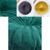 Cozy Round Pumpkin Back Seat Chair Cushion With Soft Velvet Touch And Durable Design