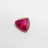 Natural Red Ruby 3.4ct Trillion Cut Certified Loose Gemstone