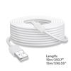 Strong USB to Micro USB Charging Cord for CCTV Camera Power Supply Cable Sturdy and Easy to Use Only for Charging