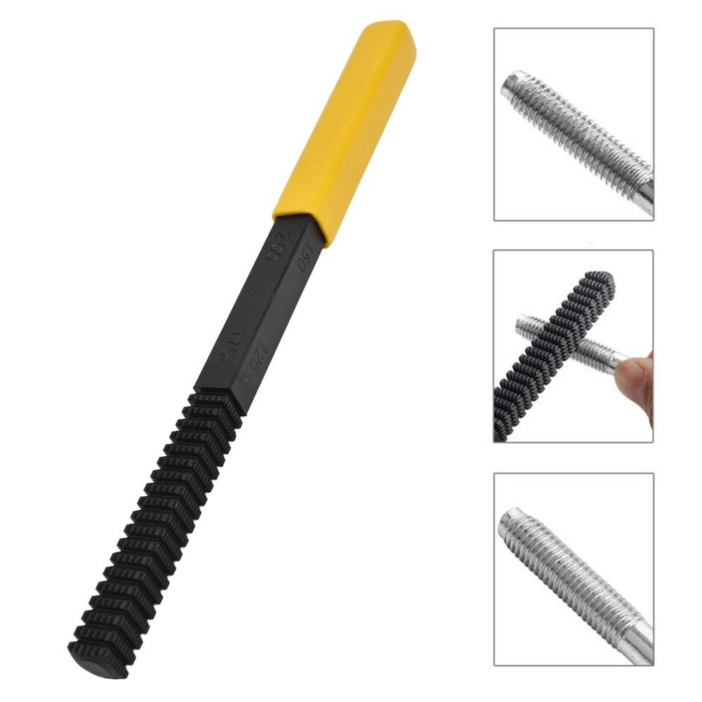 Steel Thread Restoring Tool Detachable Thread Restorer File Accessory Thread File Bolts