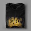 Gojiras Rock Metal Band T-Shirt for Men  Fashion 100% Cotton Tees O Neck Short Sleeve T Shirts Plus Size Clothing