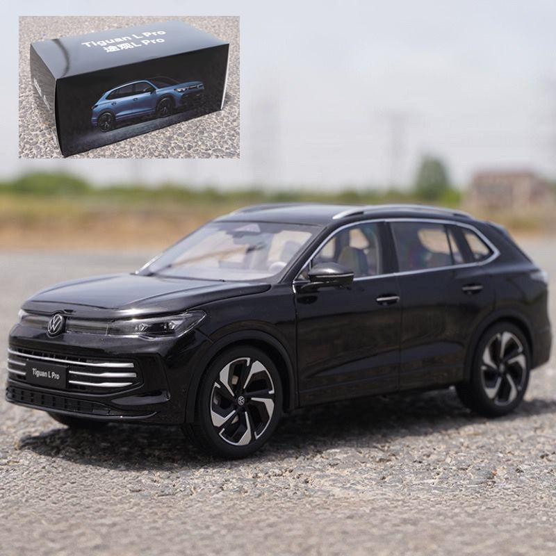 TCFJN1 1:18 2025 VW Tiguan L PRO SUV Alloy Car Model Diecasts Metal Vehicles Car Model High Simulation Collection Kids Gifts Decoration