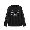 Zhang Xue Motorcycle Collaboration Long Sleeve Knit Sweater Men Tops Engine-Black 972638408-2