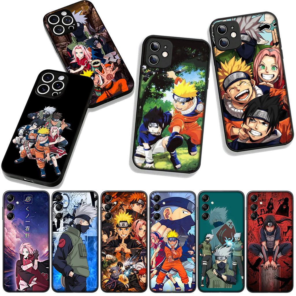 Cover for Apple iPhone 17 16 11 Pro XS Max XR 6 7 8 Plus 16E SE 2020 Air 5 SE2 Phone Case Kakashi Haruno Sakura Narutos Sasuke