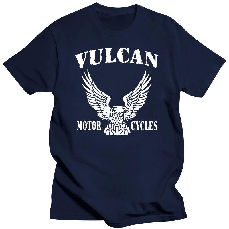 2024 Motosiklet Vn1700 Vulcan Nomad Voyager Siyah Tişört Kartal Erkek 2019 Yaz O-Yaka Moda Ucuz Özel Baskılı Tişörtler