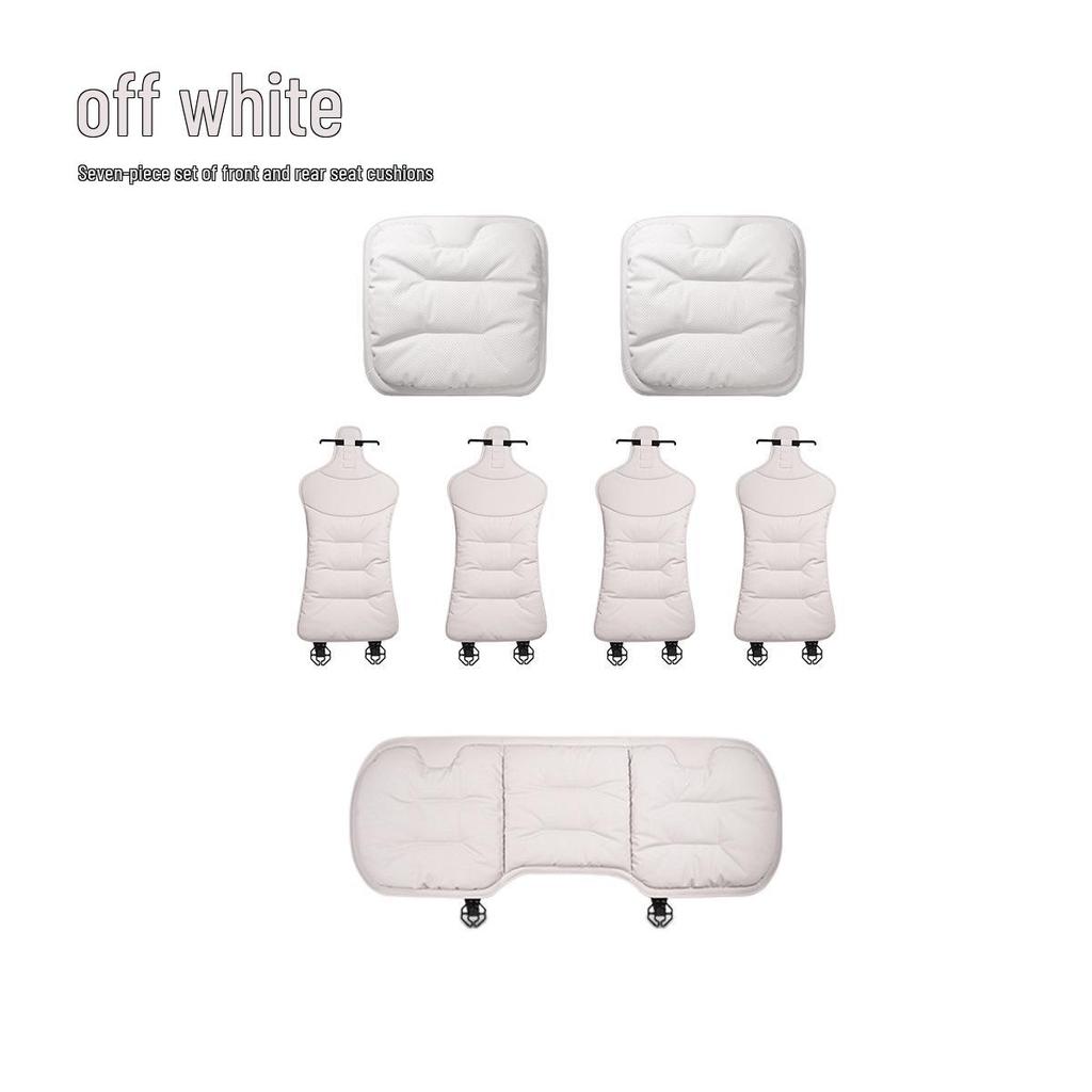 Universal Nappa Leather Car Seat Cushion for Mercedes-Benz/BMW - All Seasons, Single Piece Cover