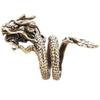 Dominant Retro Style Dragon Ring for Men and Women - Trendy Japanese-Korean Open Index Finger Ring for Students