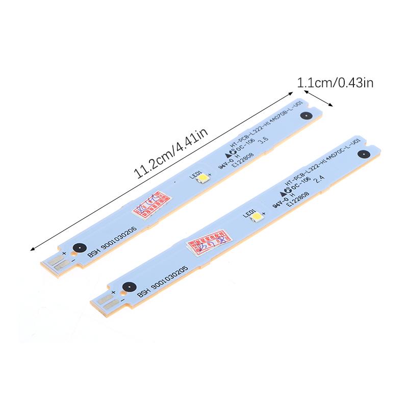 1ks Bsh 9001030205 9001030206 9001069888 3V 6V LED pásik osvetlenia chladenia pre časti chladničky