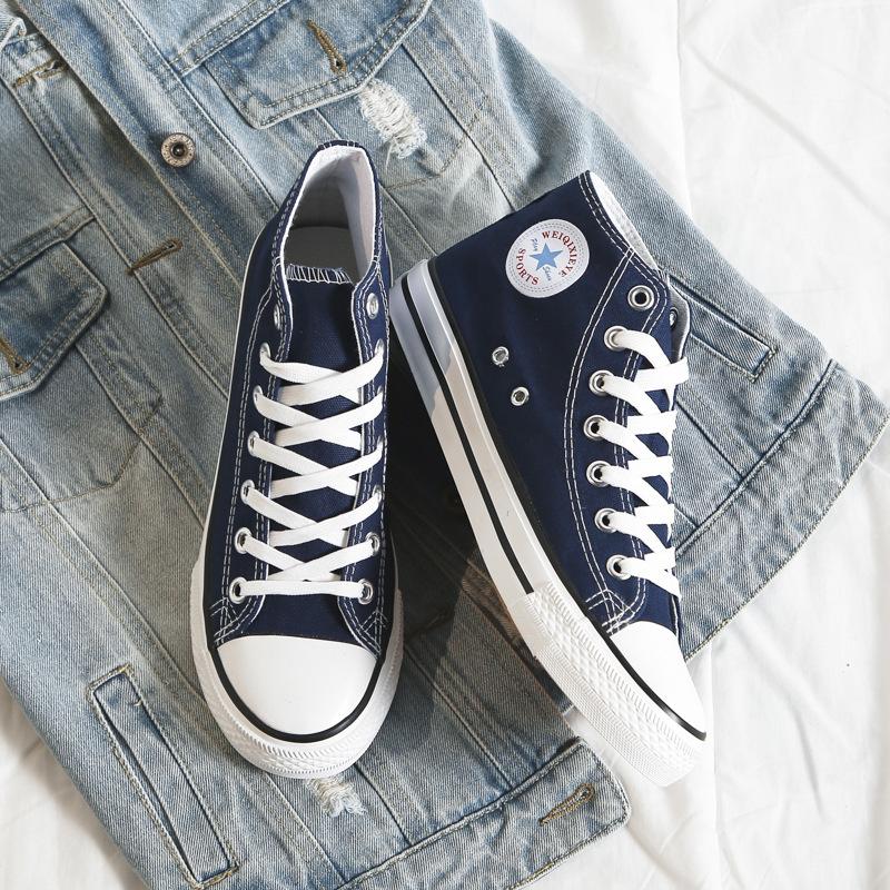 Classic High-top Canvas Shoes for Men and Women, Couples, Students, Versatile Casual Shoes, Single Shoes