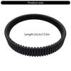 Rubber Drive Belt for 500 Abrasion Resistance Enhanced Transmission Efficiency Drive Belt 0823-013 3402-757