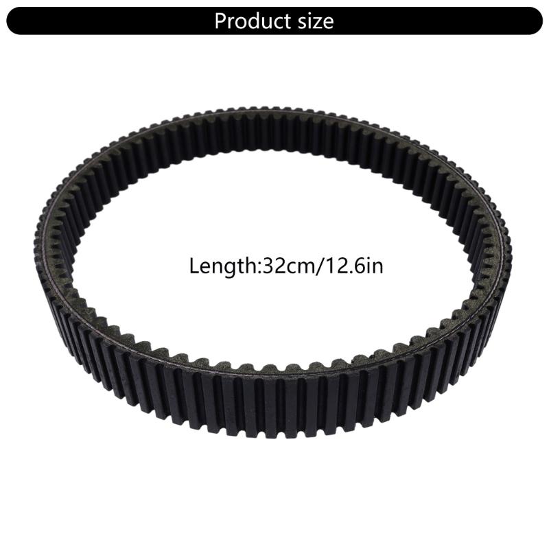 Rubber Drive Belt for 500 Abrasion Resistance Enhanced Transmission Efficiency Drive Belt 0823-013 3402-757