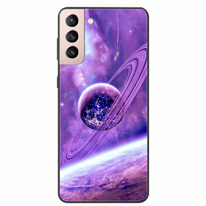 Per Samsung Galaxy S21 FE 5G Custodia Cartoon Dipinta Morbida TPU Custodie per Telefono per Galaxy S21FE S 21 FE Cover Posteriore in Silicone Coque Carina