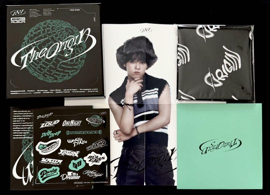 

[USED] INI The Origin inside Masaya Kimura mini poster bandana