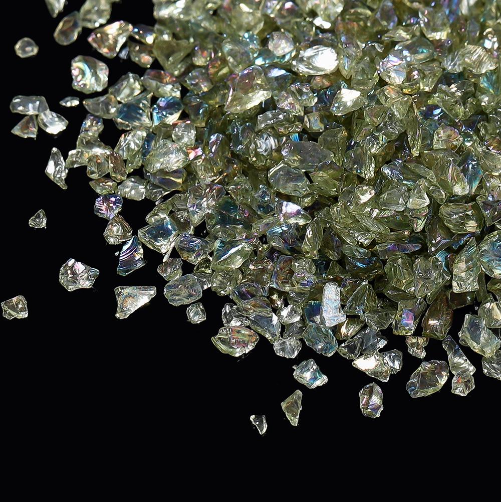 20/50g Glass Crushed Stone Irregularity Crystal Gravel Filling For DIY Epoxy Resin Mold Filler Crafts Decorative Nail Art Filler