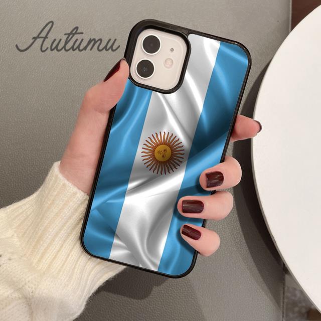 

Чехол для телефона с флагом Аргентины для iPhone 11, 12, 13, 14 Pro Max mini X XR XS SE 2020, 6S, 7, 8 Plus, Samsung Galaxy S21, S22, чехол iPhone 6plus