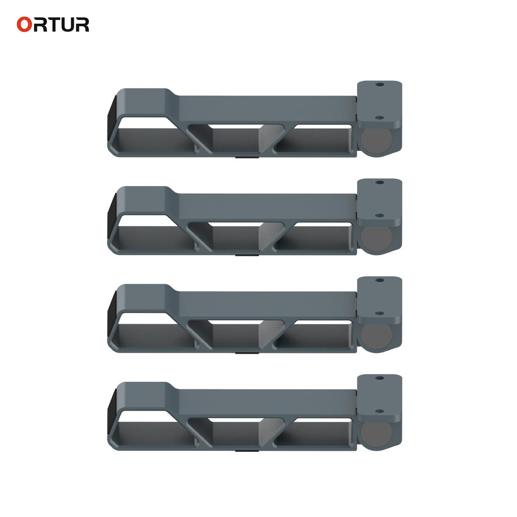 ORTUR Laser Master 3 Gravür Aksesuarı 4PCS FFT1.0 Katlanabilir Ayak Devirme Yapısı Artışı