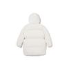 Levis Fw22 Solid Color Drawstring Hooded Down Jacket Women Jacket White A3257-0001