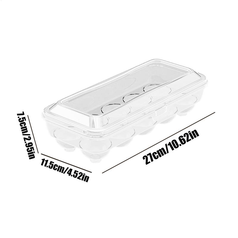 Egg Container For Refrigerator 1015 Grids Stackable Egg Storage Holder With Lid Large Capacity Organizer For Fridge Chicken Egg