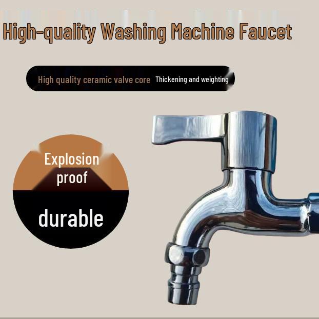 Durable Ceramic Core Single Handle Faucet - Explosion, Freeze, & Sun Proof