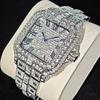UNIGUET Fashion Diamond Watch for Men Luxury Waterproof Square Quartz Clocks Hip Hop Ice Out Jewelry Wristwatch Male Sell