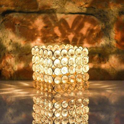 Crystal Tealight Candle Holder
