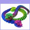 Adorable 3d Printed Snake Toy With Big Eyes For Creative Decor In Aquariums And Parties