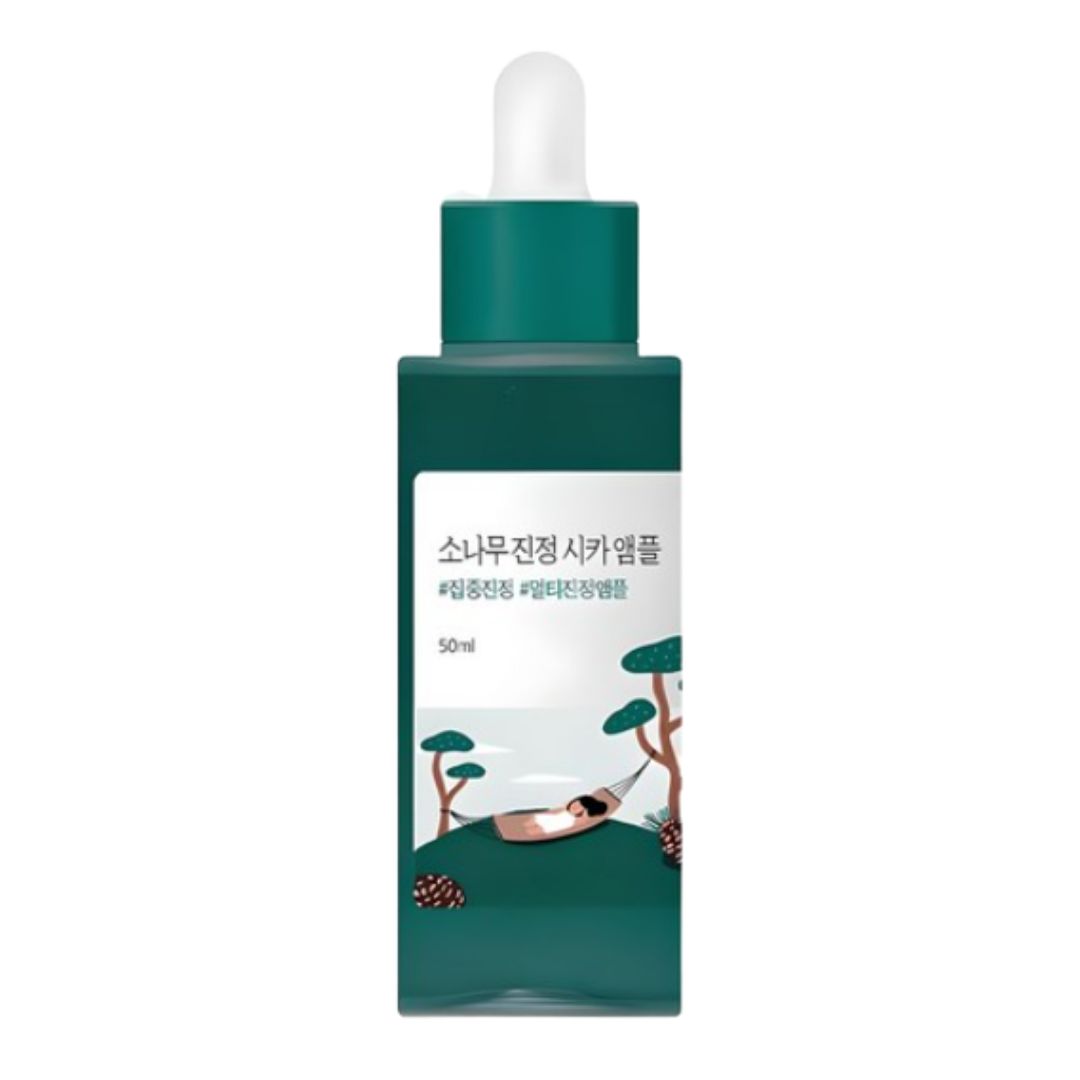 ROUND LAB Pine Cica Soothing Ampoule Calming Repair Serum 50ml