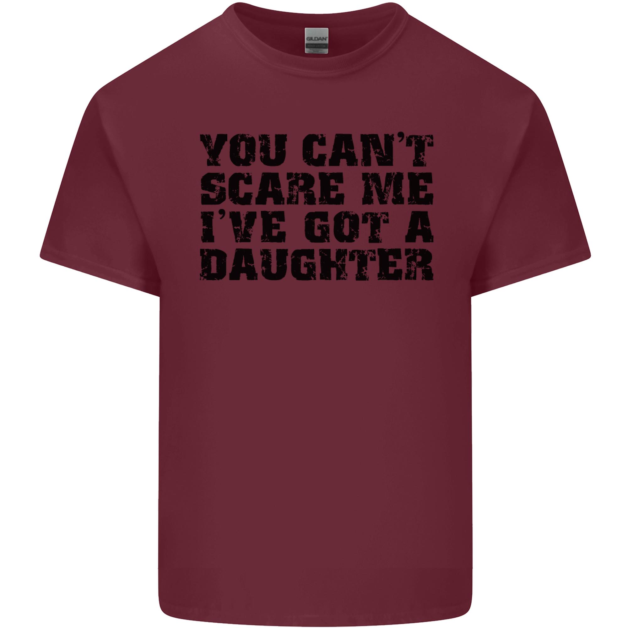 You Cant Scare Me a Daughter Fathers Day Unisexs Light Cotton TShirt S