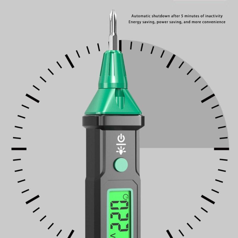 Multifunctional Circuit Detector for Voltage Broken Wire and Leakage Detection Safe Practical Design Electrician Use