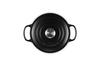 LE CREUSET Cocotte Japonaise Cast Iron Enamel Pot, 18 Cm, Matte Black, Gas, Induction, and Oven Compatible [Official Japanese Product]
