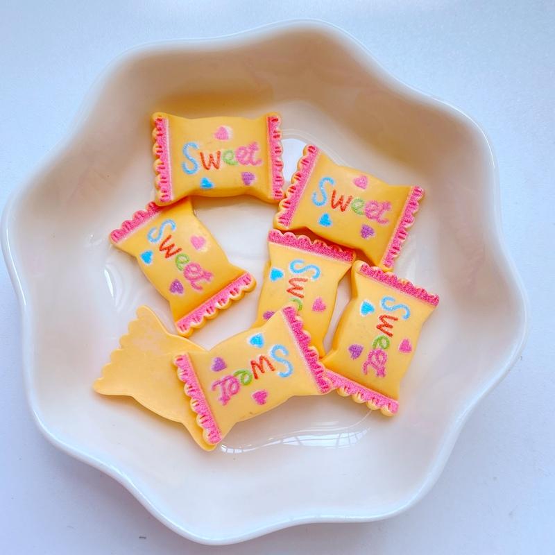 20Pcs New Resin Mini Little Candy Series Flat back Cabochons Scrapbooking DIY Jewelry Craft Decoration Accessories