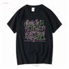 Grove Street Graffiti T-shirt in Cotone Pesante vintage Lavata Traspirante Elasticizzata Casual grafica Leggermente Morbida moda streetwear