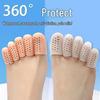 Silicone Big Toe Protector & Breathable Separator for Anti-Chafing, Anti-Cracking, and Moisturizing.