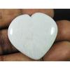 54Cts. 100% Natural Scolecite Designer Heart Crytsal Loose Gemstone 34X34MM SK-1856