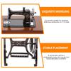 1Pc Vintage Miniature Sewing Machine Wooden Alloy Material Dollhouse Accessory 1 12 Scale Model House Decoration Mini Furniture