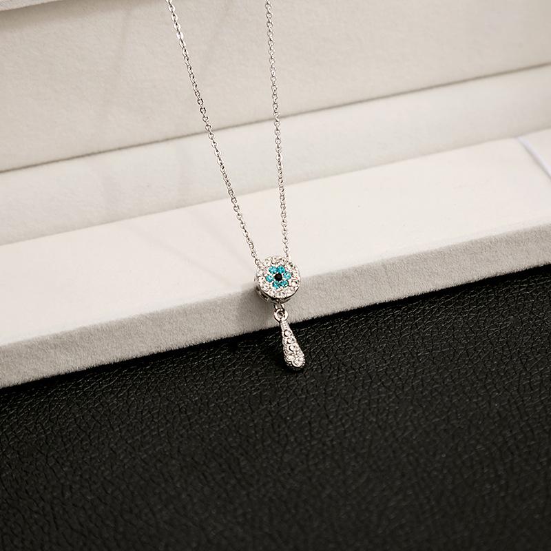 

Винтажное ожерелье Ловец снов с бриллиантами в виде сглаза и пчелы