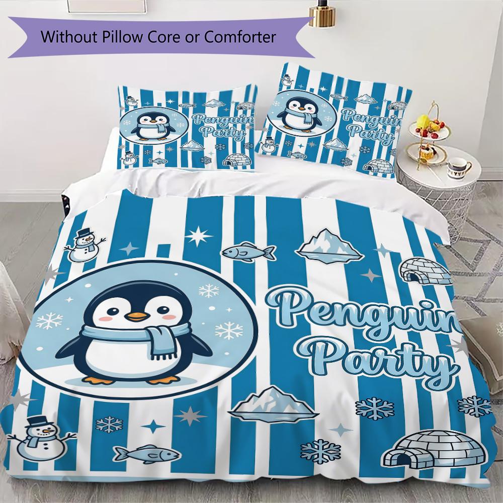 Green Field Soccer Pattern Bedding Uilt Set Uilt Cover Pillowcase Home Decoration Birthday Gift (1 * Duvet Cover + 2 * Pillowcase Without Core)