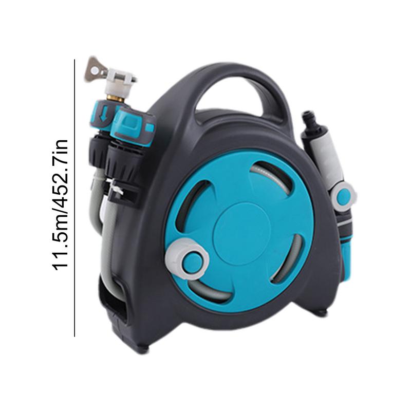 Retractable Automatic Winding Machine Garden Water Hose Reel Tool Car Wash Hose Reels For Watering 38FT Car Wash Supplies