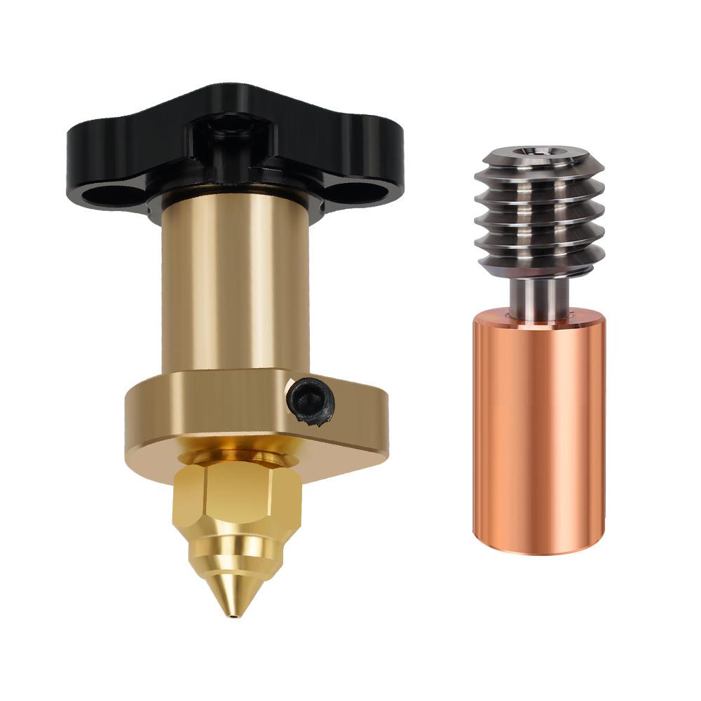 

3D Printer Ceramic Hotend Nozzle Kit for K1/K1Max - High Flow, High Speed Extruder